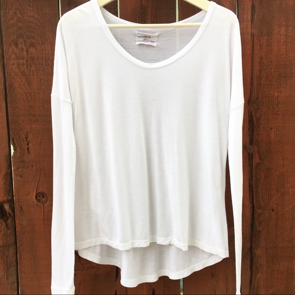 Flowy White T Shirt